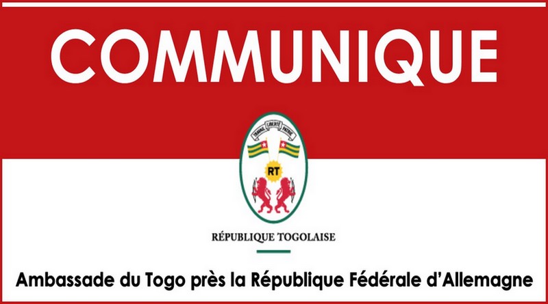 Communiqué sur la nouvelle réglementation relative à la demande de visa d’entrée au Togo